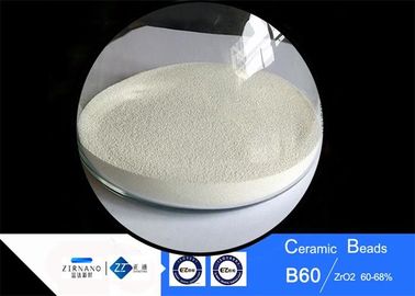 Het ceramische Parelsb60 Zirconiumdioxyde parelt Afgietsel Gesmede Gelaste Thermisch behandeld zandstraalt Schoon