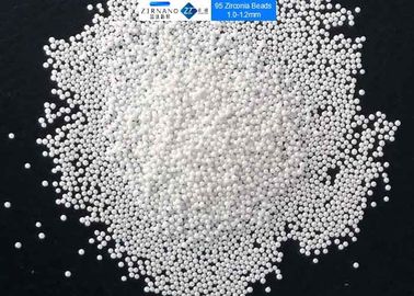 95 Media van het Zirconiumdioxydemalen, Yttrium Gestabiliseerde Zirconiumdioxyde Malende Media 1,0 - 1.2mm Grootte