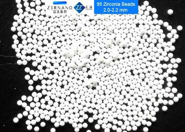95 Ceramische Zirconiumdioxydeballen, Wit 0,1 - 0.2mm Zirconiumdioxydeparels 