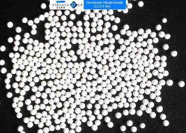 65 Zirconiumdioxyde Ceramische Malende Media, de Ceramische Malende Ballen van 2,2 - 2,5 Mm voor Verspreiding
