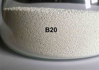 B60 125-250 eindigt het Ceramische Parel μM het Vernietigen Media Zirconiumdioxydezand voor Oppervlakte in Roestvrij staal