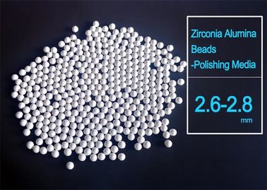 Zirconiumdioxyde Geharde Alumina parels voor metaal het oppoetsen in Trillings oppoetsende machine