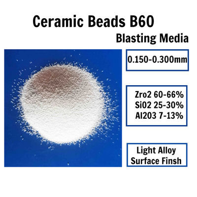 B60 Zirconiumdioxyde het Ceramische Parel Vernietigen voor Vorm het Schoonmaken