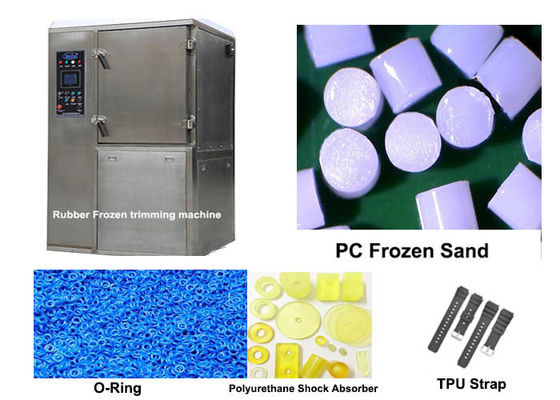 Cryogeen Deflashing Polycarbonaatpc Bevroren Zand voor Elektronika &amp; het Gegoten Deburring