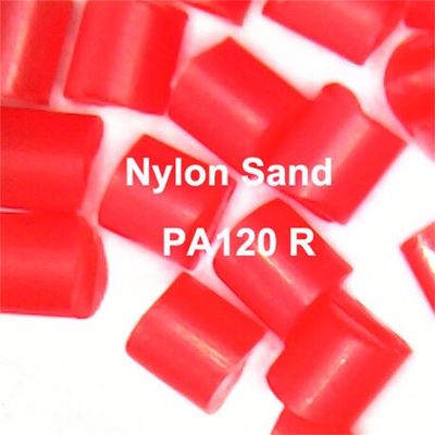 De rode Witte Plastic Media die van het Polyamidepa30 Nylon Zand het Deburring van PA30 vernietigen PA40 PA20