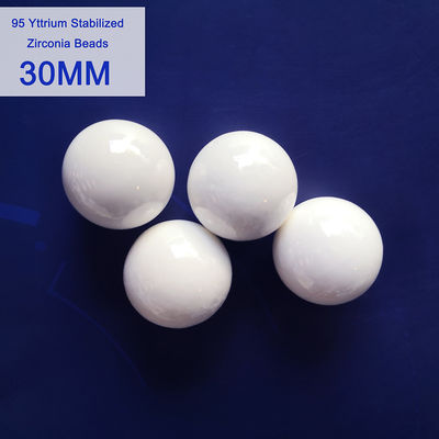 Grootte 30mm Zirconiumdioxyde Malende Ballen voor het Niet-metalen Erts Ruwe Malen in het Mengen zich Molen