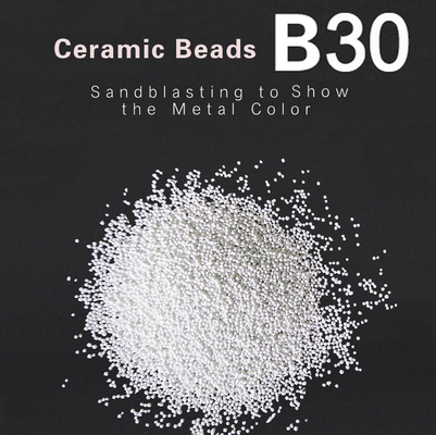 Het stofvrije Ceramische Parel het Vernietigen Media B30 Zand het Vernietigen Oppervlakte Eindigen