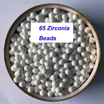 Het silicaat parelt 65 Zirconiumdioxyde Malende Media 1,2 - 1.4mm 1,4 - 1.6mm voor Verfdeklaag