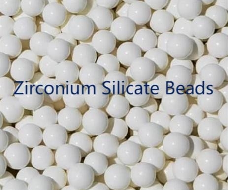 65 Zirkoniumsilicaatkralen 1,6-1,8 mm slijpmiddelen voor verf, inkt