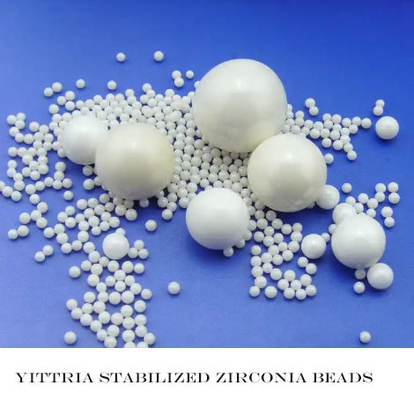 Yttrium gestabiliseerd zirconia kraal ultra fijn slijpmedium met dichtheid