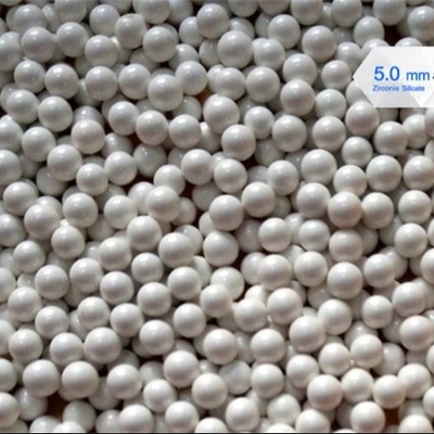 Hoge Hardheids Malende Media Ballen, 4 - 10 Mm-Zirconiumdioxyde Malende Parels 