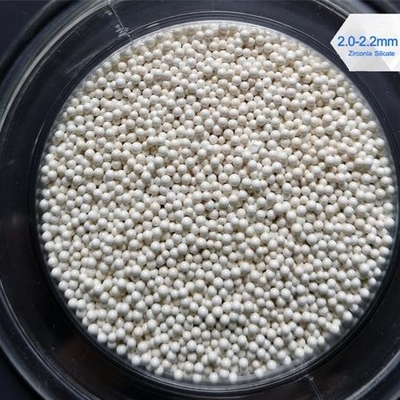1.8 - 2.0mm/2,0 - 2.2mm Zirconiumdioxyde Ceramische Ballen, de Ceramische Malende Ballen van 1.1KN 