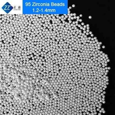De Malende Parels van het hoge Zuiverheidszirconiumdioxyde, Ceramische Ballen van het Batterij de Materiële Zirconiumdioxyde