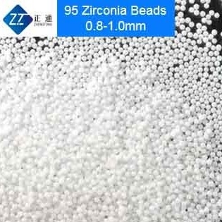 95 Yttrium gestabiliseerd Zirconia Perlen 1.6-1.8 mm slijpmiddelen voor juwelenpolijst of decoratie