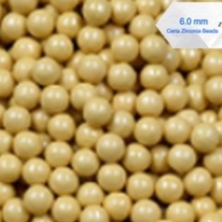 80 cerium Gestabiliseerde Zirconiumdioxydeballen 200 Vorm van het de Modulusgebied van Gpa de Elastische