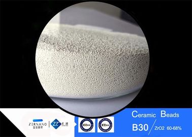 B30 Ceramische die parels in de vaten en de pallet van 25kgs voor het vernietigen van toepassing worden ingepakt
