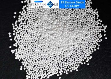 95 Ceramische Zirconiumdioxydeballen, Wit 0,1 - 0.2mm Zirconiumdioxydeparels 