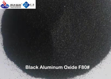 Het gematigde Poeder van het Hardheidsamaril, Zwart Gesmolten Alumina Amarilzand F12 - F240 voor het Oppoetsen/het Malen