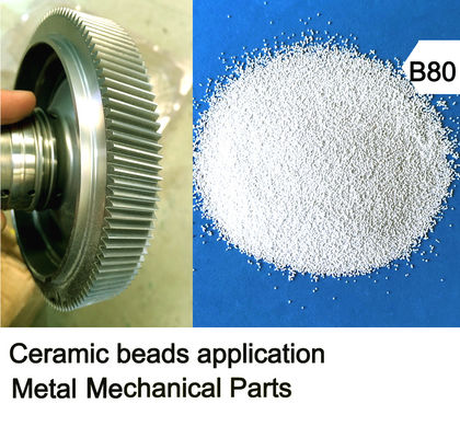 B80 Metaaloppervlakte Ceramische het Vernietigen Media voor Mechanische gedeelten