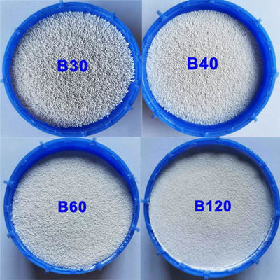 60HRC ceramische het Vernietigen Media Zirconiumdioxydeparels B120 B150 B170 B205 voor Golf &amp; Kunstmatige Verbinding