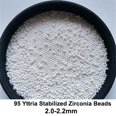2mm Zirconiumdioxyde Malende Media 95 Ceramische Malende Media voor het Materiaal van de Lithiumbatterij