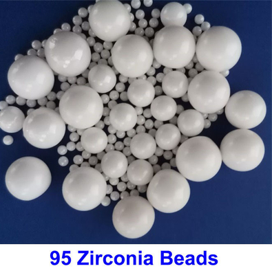 95 Yttrium Gestabiliseerde Zirconiumdioxyde Malende Media 1.82.0mm voor het Schilderen, Inktverspreiding