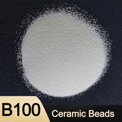 Media B100 Ceramische Parels die 700HV voor de Voorbehandeling van de Metaalontploffing vernietigen