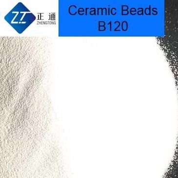 ZrO2 62% Ceramic Blasting Media , Media Blast And Zirconia Sand For Golf Club
