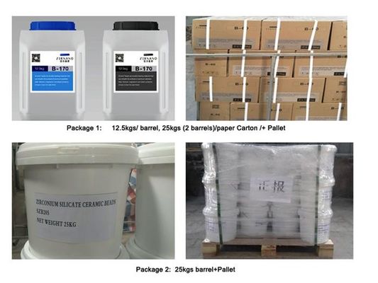 700HV Hardness Ceramic Blasting Media B205 For Castings Forging Blank Sandblast Cleaning