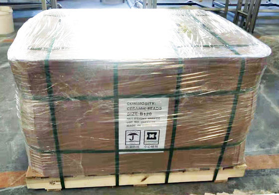3.85g/Cm3 Die Casting Ceramic Blasting Abrasive Media B20-B505