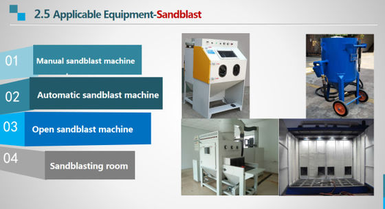 B30 Ceramic Blasting Media For Pipe Cleaning In Sandblasting Machine