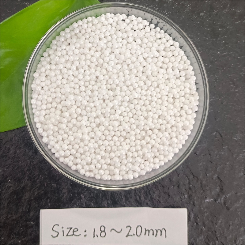 95 Yttrium gestabiliseerd Zirconia korrels 1,6-1,8 mm slijpmiddelen voor schilderen, inkt
