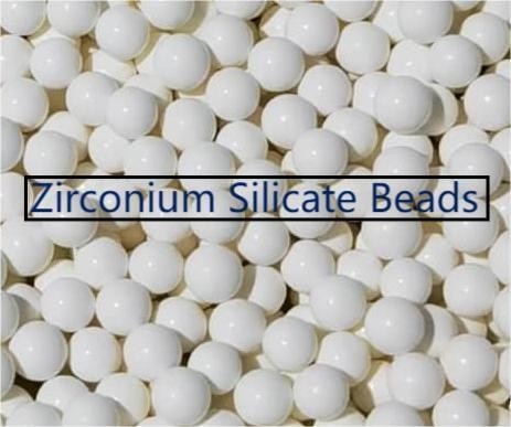 65 Zirkoniumsilicaatkralen 1,6-1,8 mm slijpmiddelen voor verf, inkt