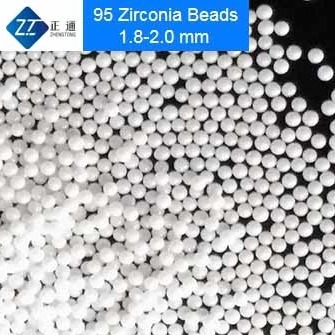 95 Zirconiumdioxyde Malende Media Ceramische Parels Met hoge weerstand voor Elektronische Ceramische Dunne modderverspreiding